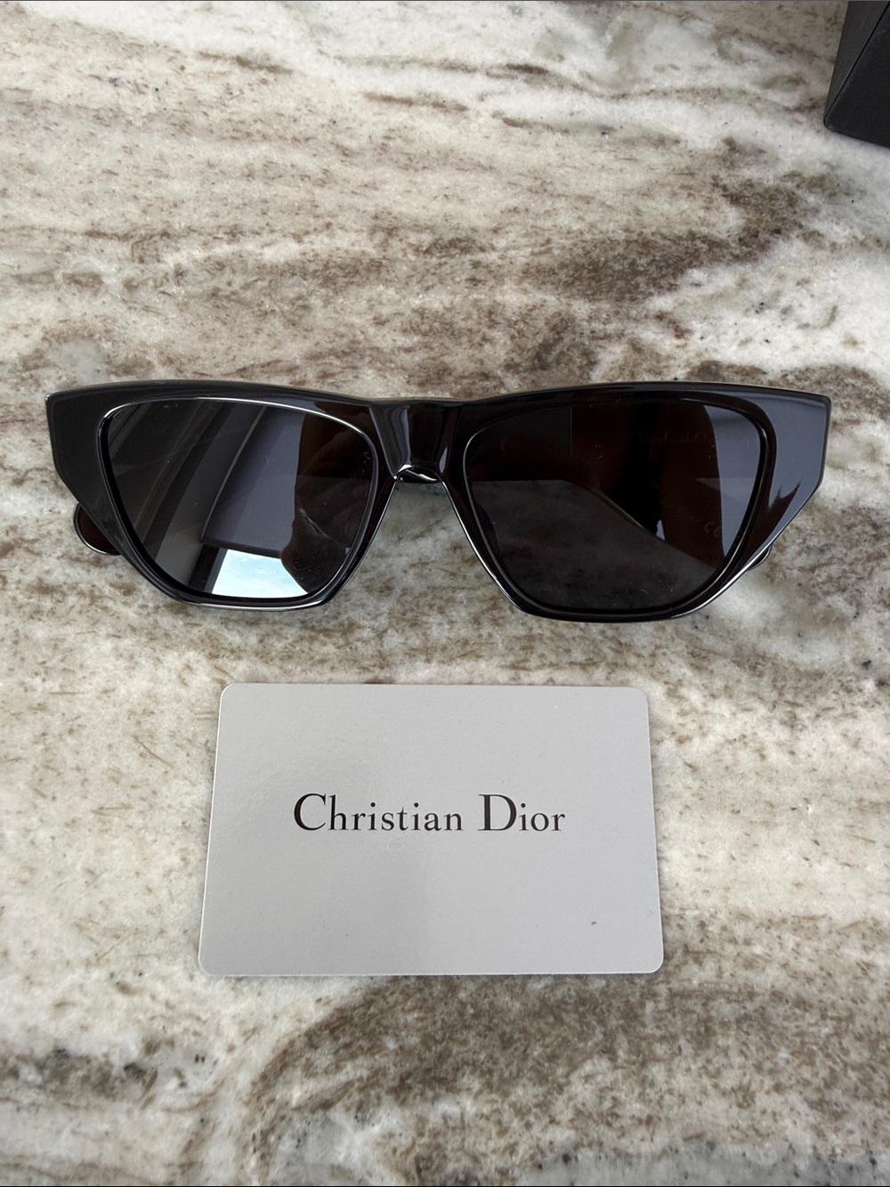 Christian Dior Inside Out Sunglasses with Box, Case, Cleaning Cloth